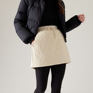 Athleta Solstice Quilted Skirt